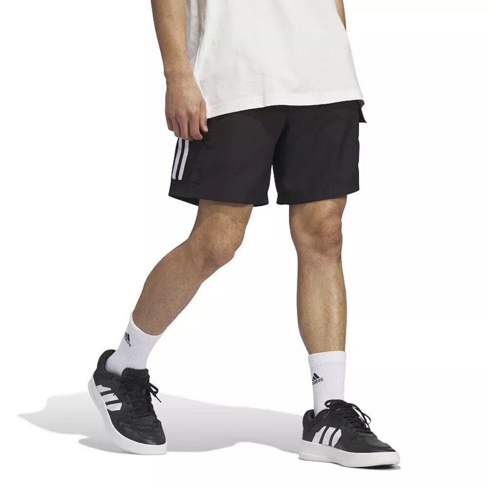 adidas Men's Aeroready Sunglass Pack Cargo Sportswear Shorts Black Large